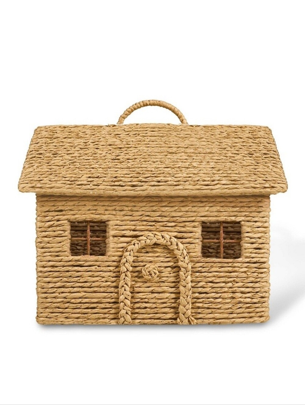 TARGET BULLSEYE PLAYGROUND Lidded Woven House Storage VIRAL NWT